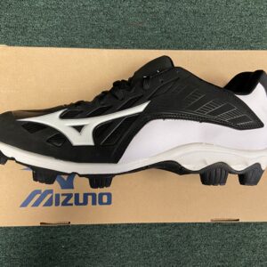 Black Mizuno 9.5 M Cleats