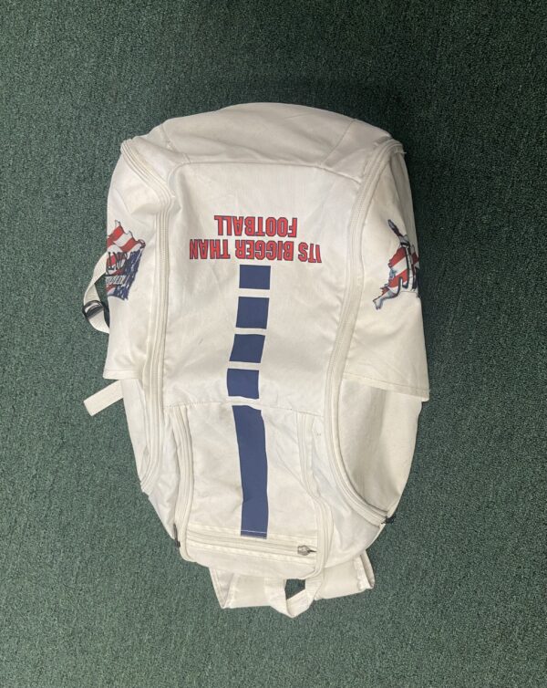 True Talent Sports White Football Bag