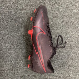 Black and Red Nike Soccer Cleat size 5.5 Y
