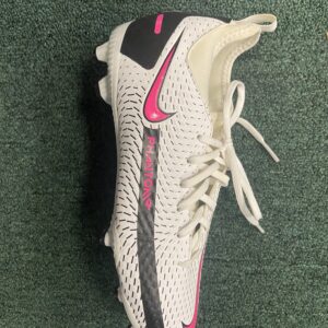 White Black And Pink Nike Phantoms Size 4.5 Y
